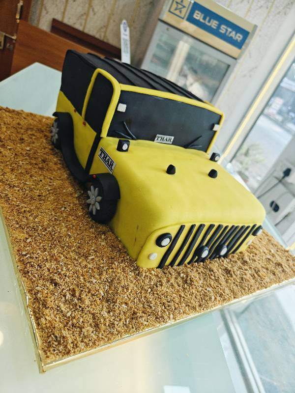 full fondant thar cake