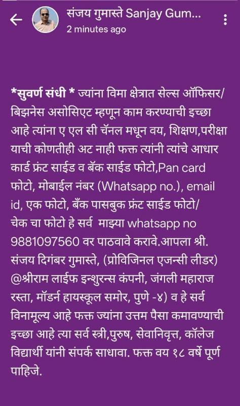 Business Associate - मराठी