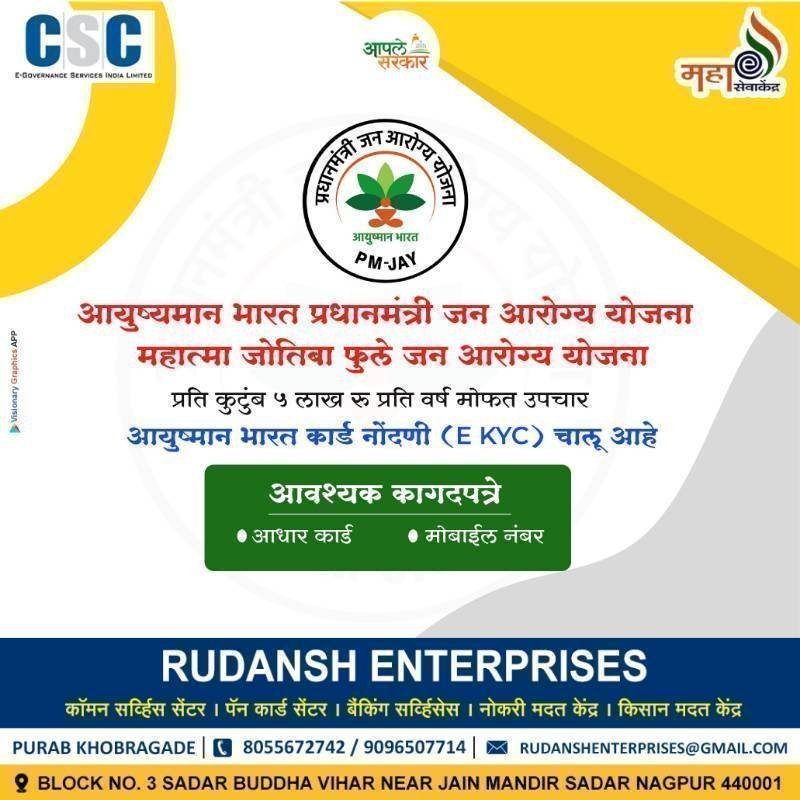 Aayushman Card ( आयुष्मान कार्ड )